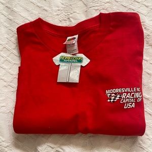 NWTO 2001 Mooresville NC Racing Capital of USA red Fruit of the Loom T-shirt